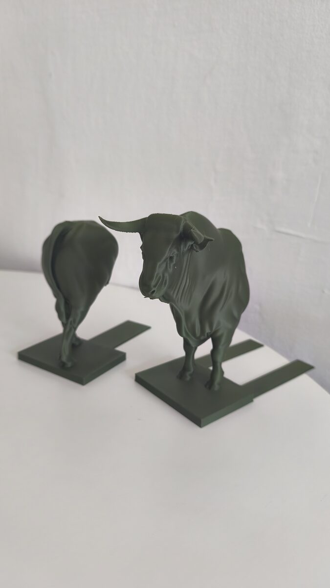 Bull Bookends - thumbnail 5
