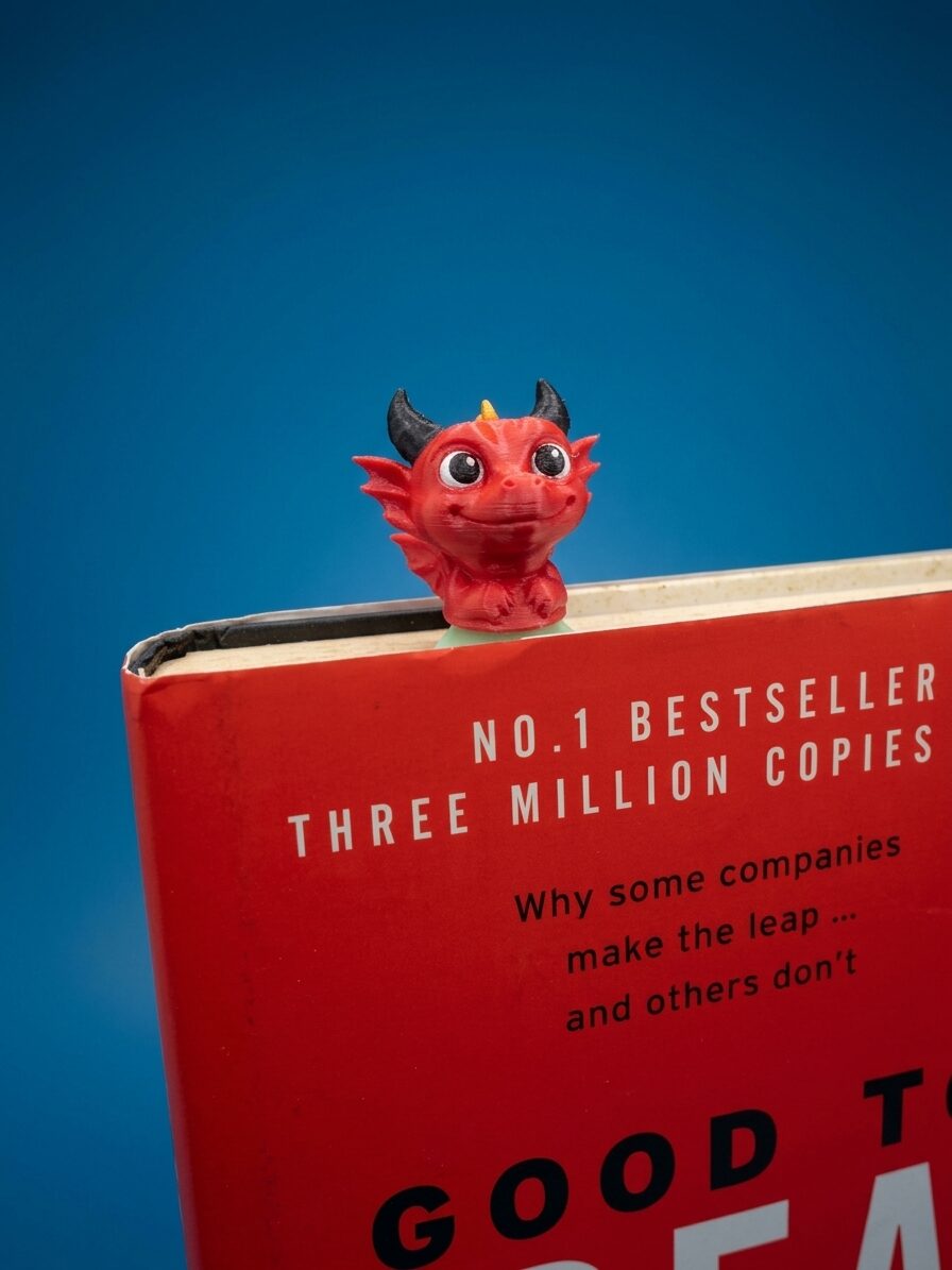 3D Dragon Bookmark - thumbnail 2