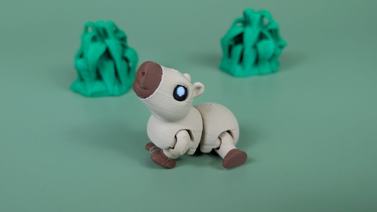 Capybara - Articulated Keychain Figure - thumbnail 3