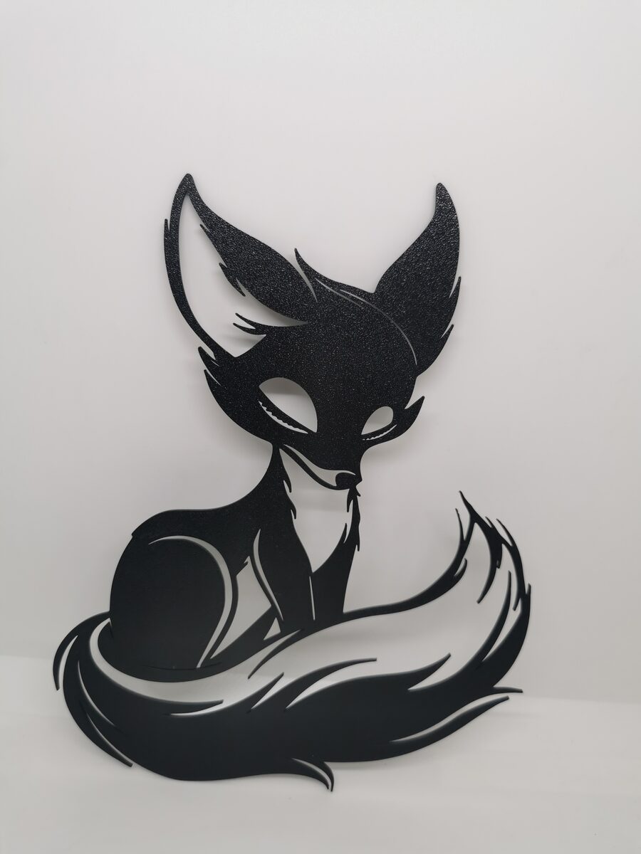 2d Cute Fox Wall Art - thumbnail 4