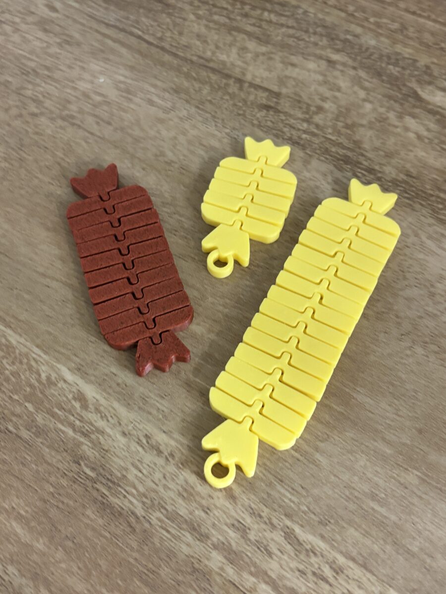 Candytrio | Flexi Christmas Candy Keychains – Set Of 3 Sizes - thumbnail 6