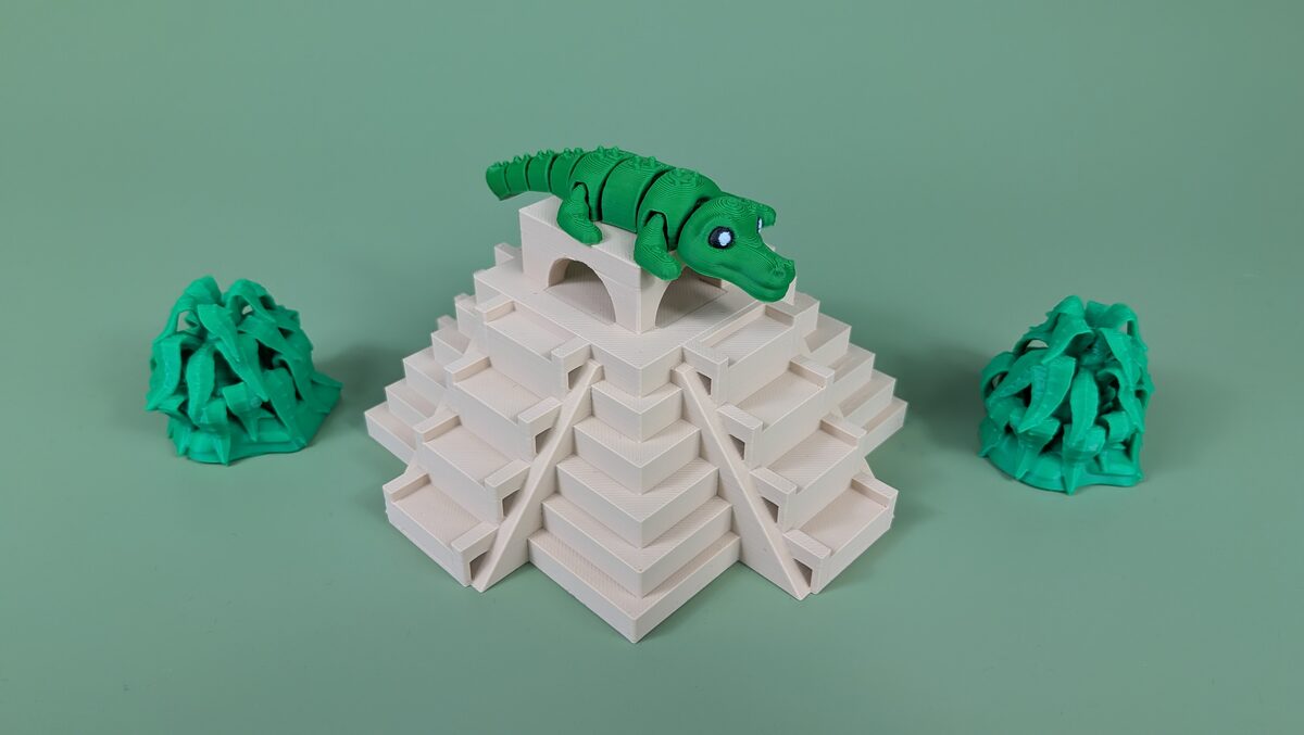 Crocodile - Articulated Keychain Figure - thumbnail 5