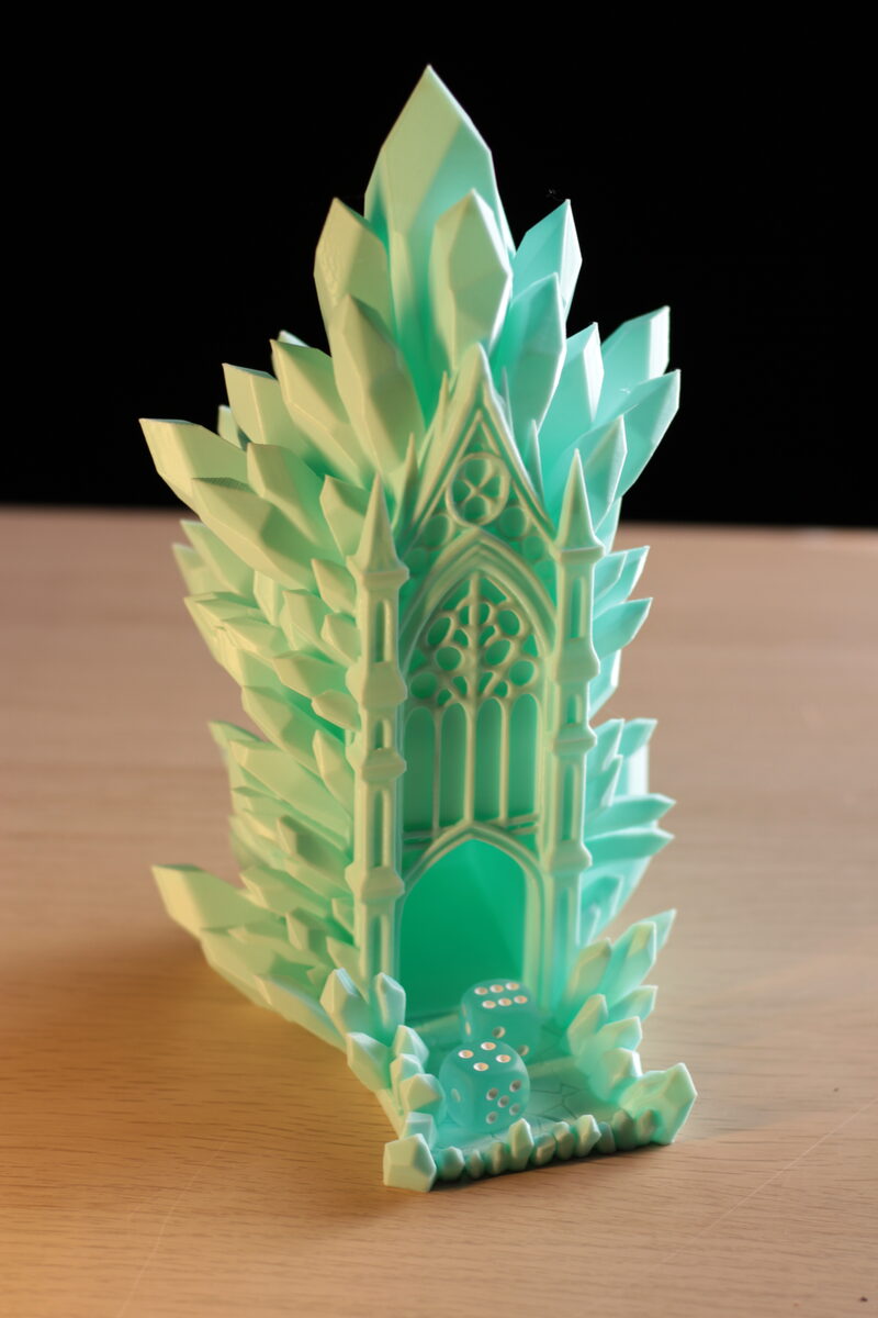 Crystal dice tower - thumbnail 2