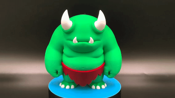 Eyeless Ogre - Fantasy Monster Sculpture - thumbnail 1