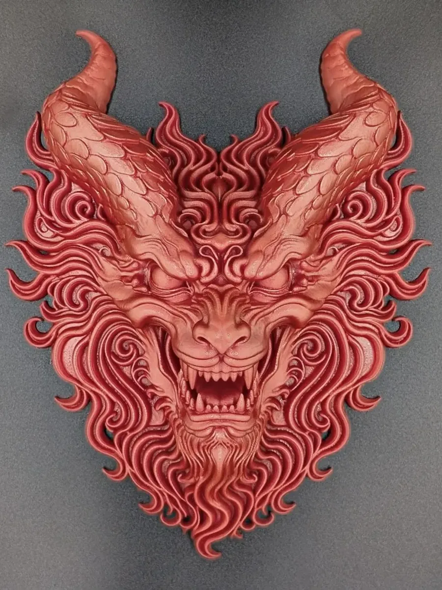 Fire Dragon Wall Mount - thumbnail 4