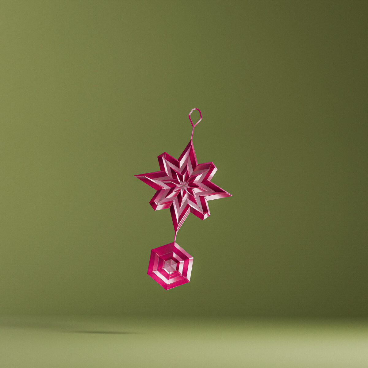 Geometric Holiday Ornaments Set - thumbnail 6