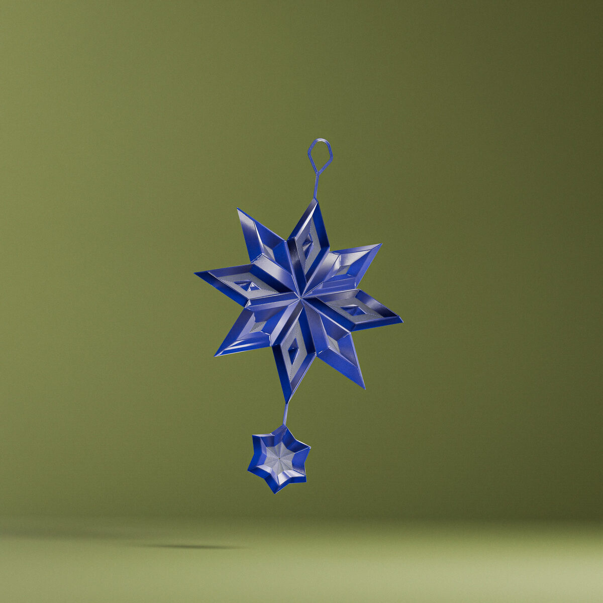 Geometric Holiday Ornaments Set - thumbnail 4