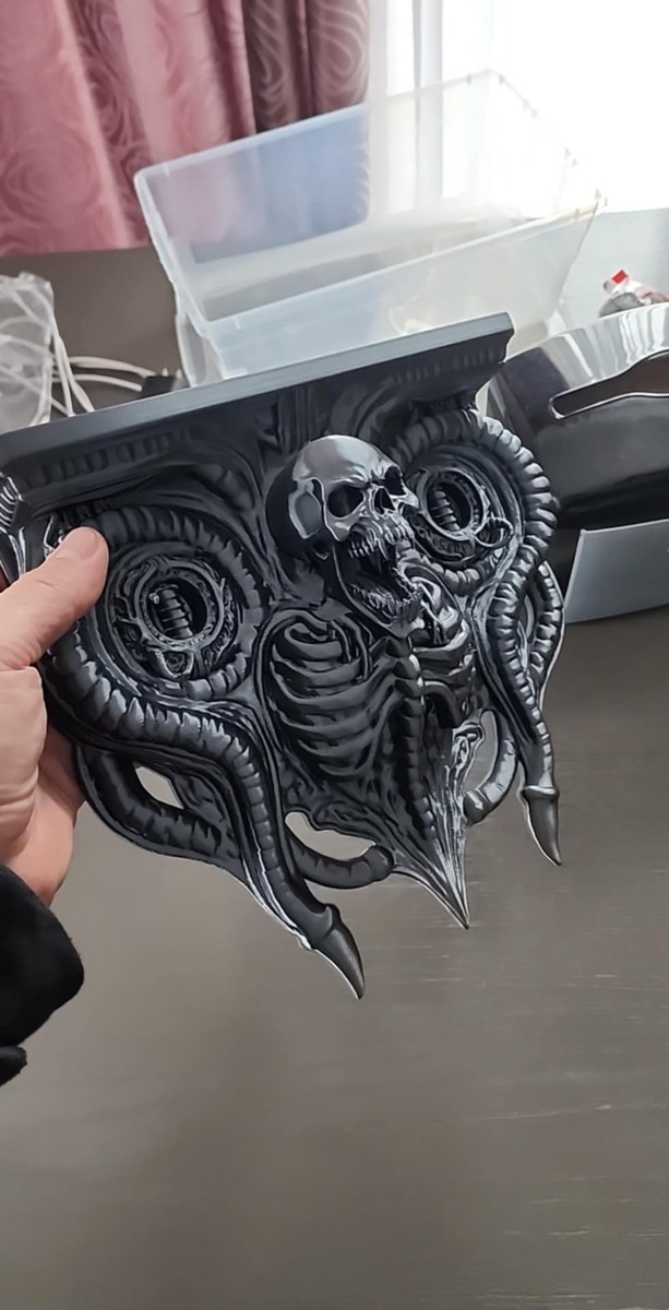 Giger Style Wall Shelf - thumbnail 3