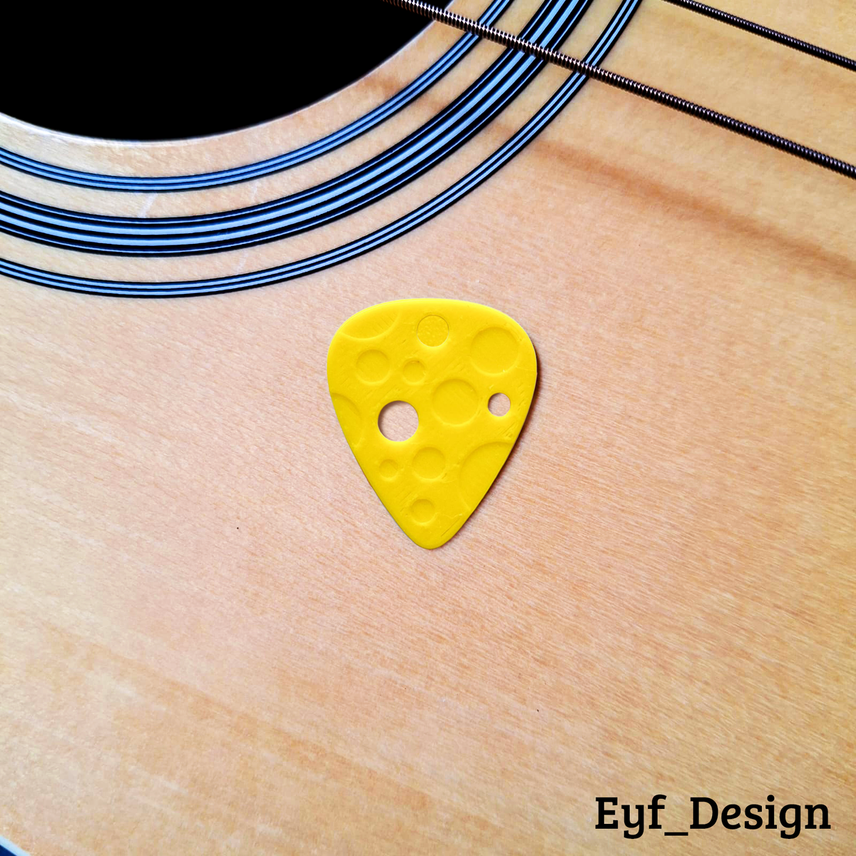 Guitar Pick - Cheese - thumbnail 2