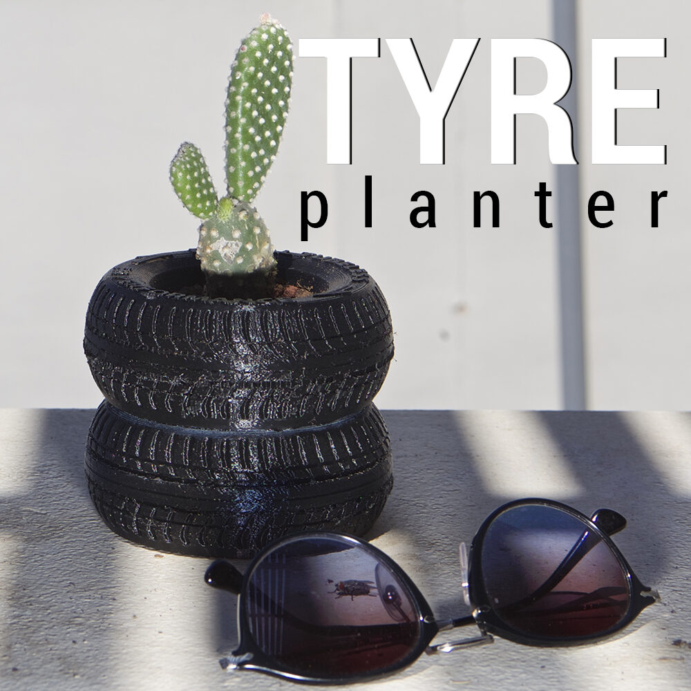 tyre-planter